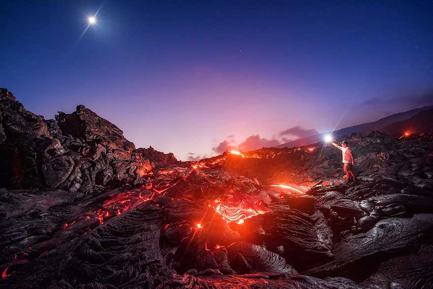 Mike Mezeul lava-milky-way-meteor-moon-mike-mezeul-ii-hawaii