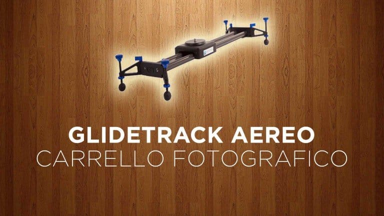 Glidetrack Aero, il carrello fotografico leggero