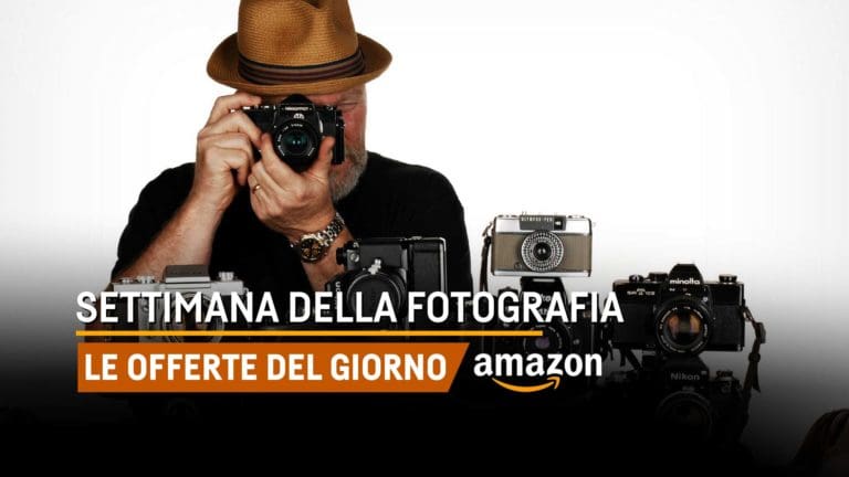 Settimana della fotografia su Amazon, sconti e offerte