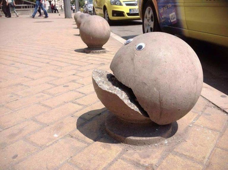 Vanyu Krastev, artista bulgaro Eyebombing (1)