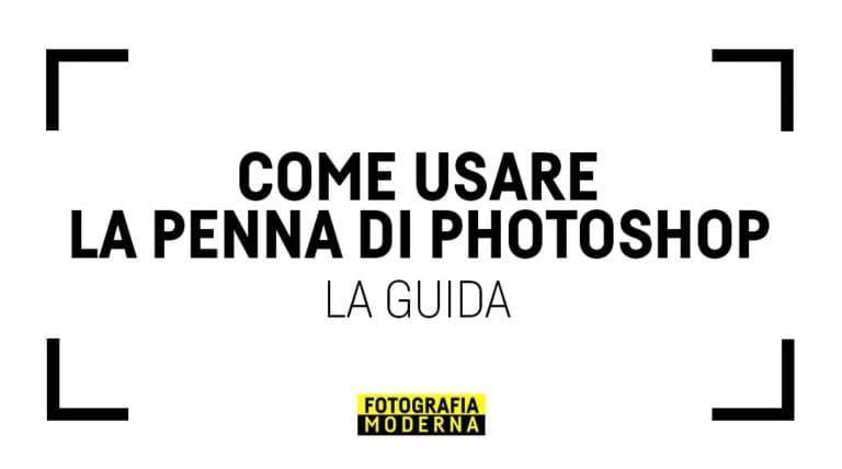 Come usare la penna di Photoshop