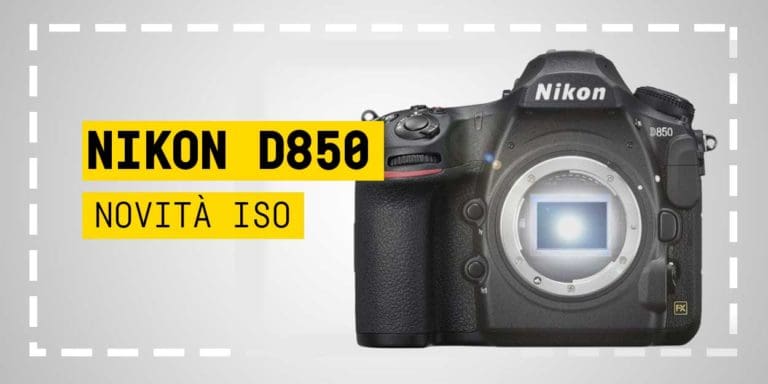 Nikon d850, Novita su ISO