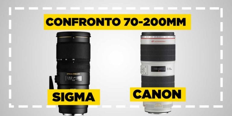 Confronto Sigma 70-200 vs Canon 70-200