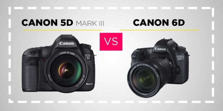 Canon 5D Mark III vs Canon 6D