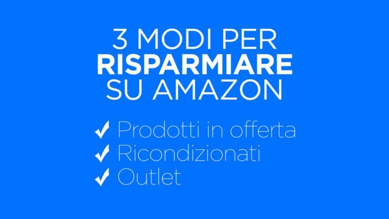 Risparmiare su Amazon
