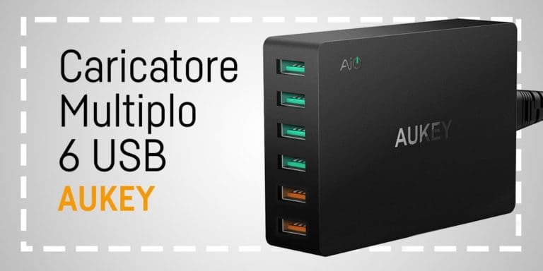 Caricatore Multiplo USB Aukey