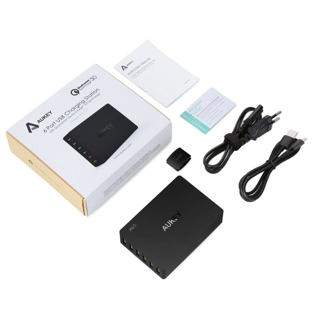 Caricatore Multiplo Aukey