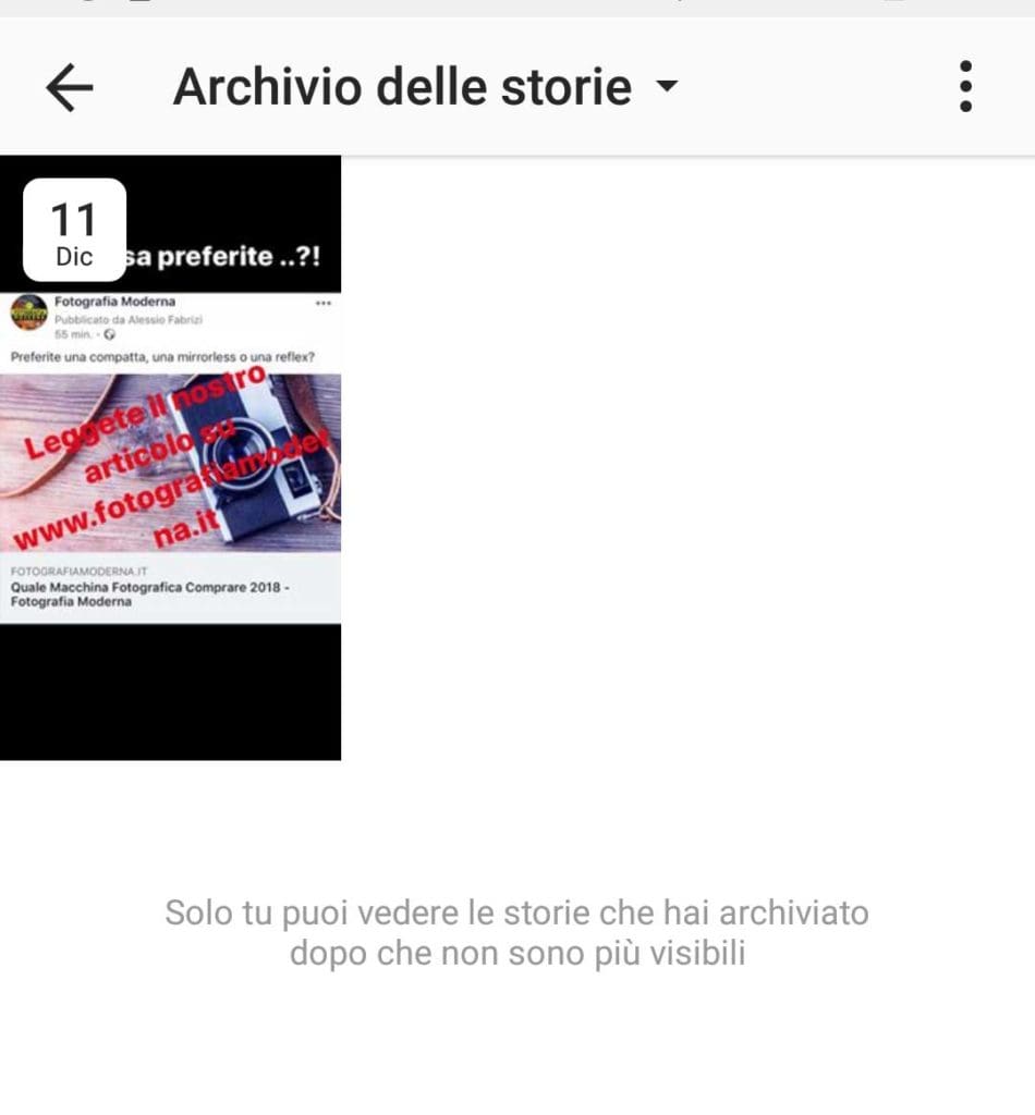 Archivio Instagram Come funziona e dove trovarlo Fotografia Moderna