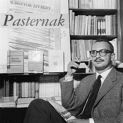Giangiacomo Feltrinelli presenta Il dottor Zivago