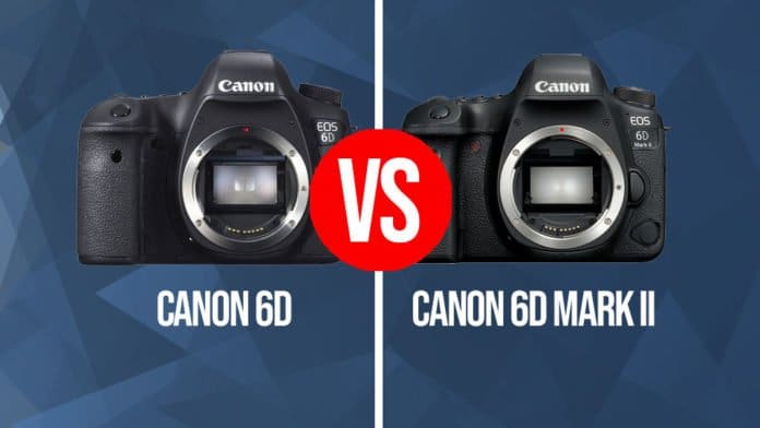 Il confronto tra la Canon EOS 6D e la Canon EOS 6D Mark II