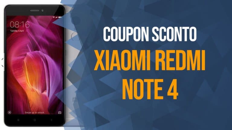 Sconto Xiaomi Redmi Note 4 Coupon
