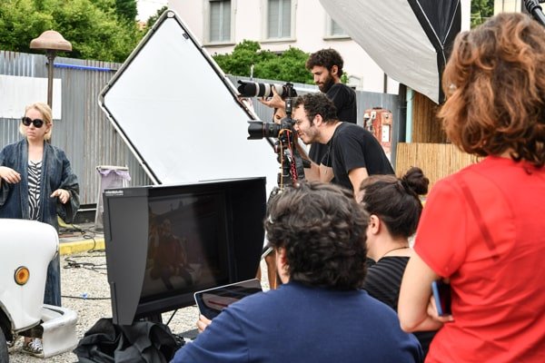Backstage Claudio Braccini