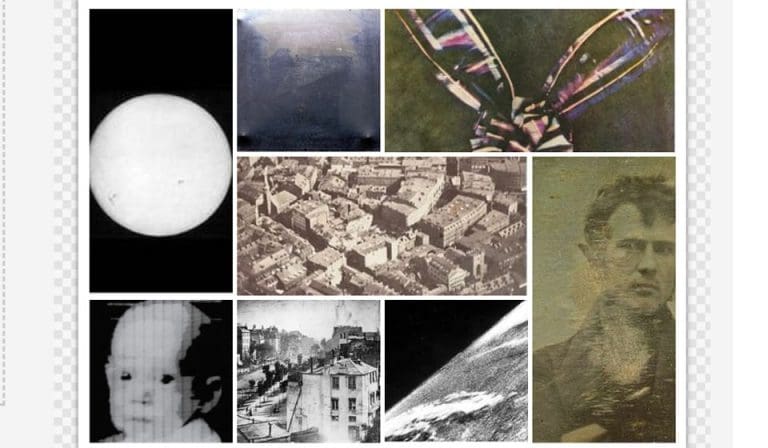 Prime fotografie della storia