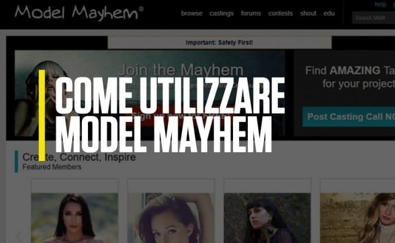 Come utilizzare Model Mayhem
