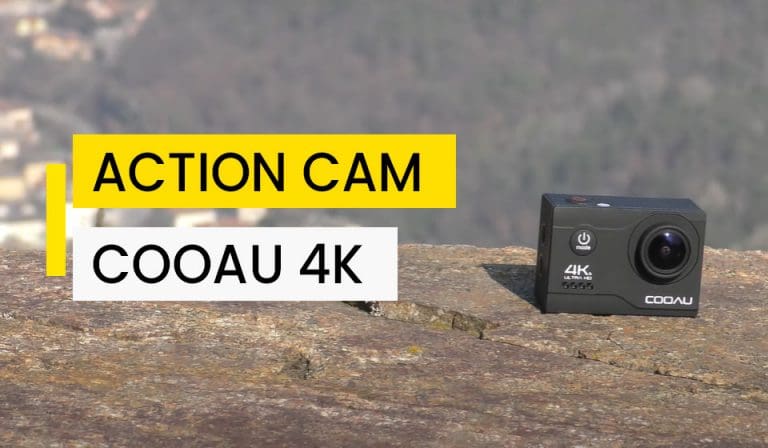 Action Cam COOAU 4K