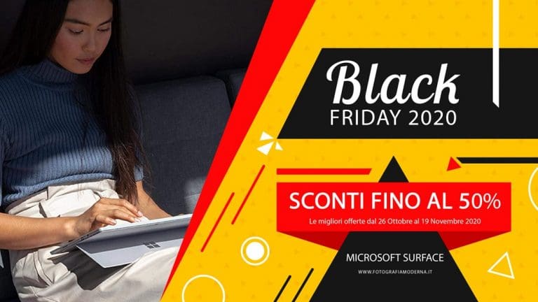 Offerte del Black Friday sui Microsoft Surface