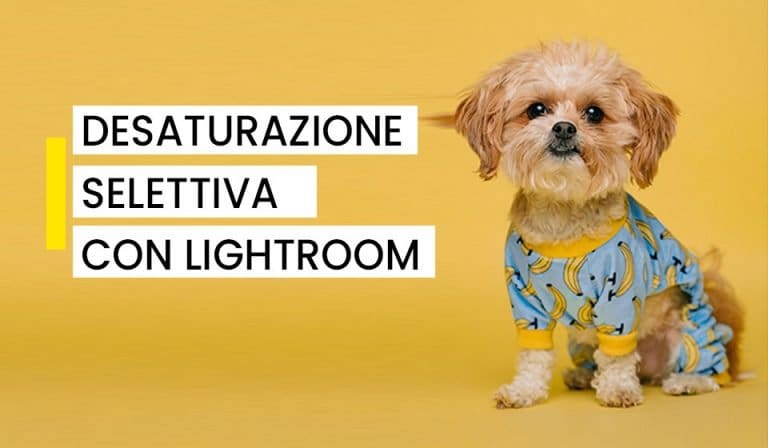 Desaturazione selettiva con lightroom