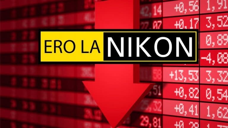 Un crollo delle vendite per la Nikon