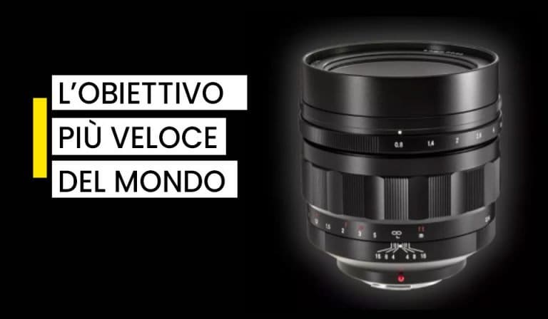 Obiettivo più veloce del mondo