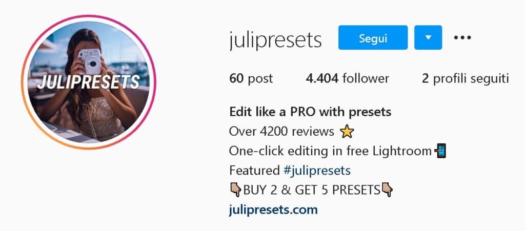 juli preset min