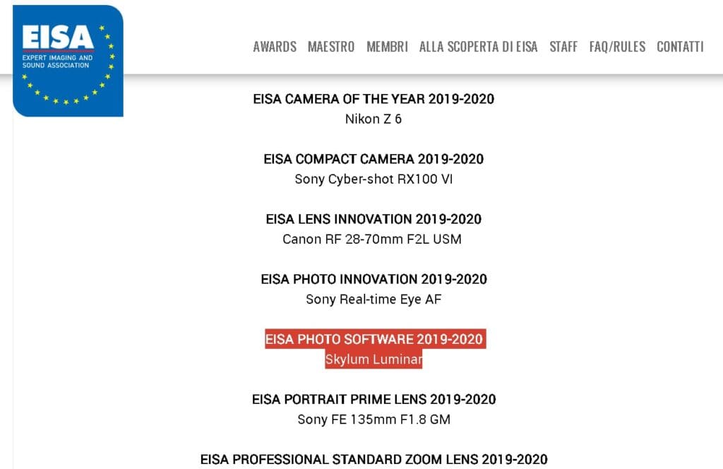 eisa luminar min