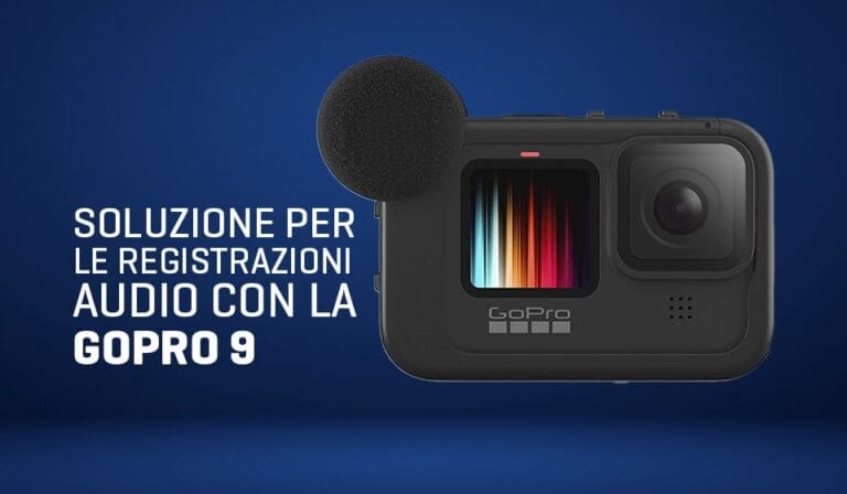 Microfono esterno per GoPro 9