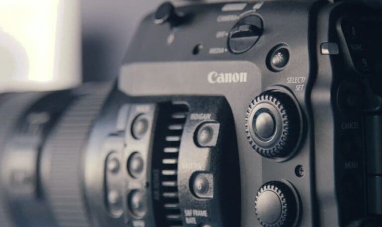 Una fotocamera Canon