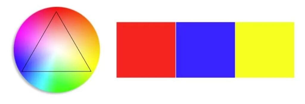 combinazione colori triadici min 1