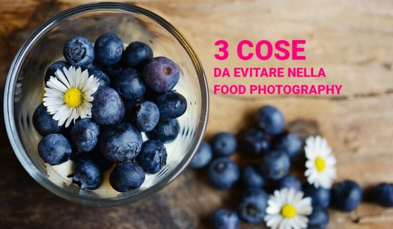 Evitare nella Food Photography