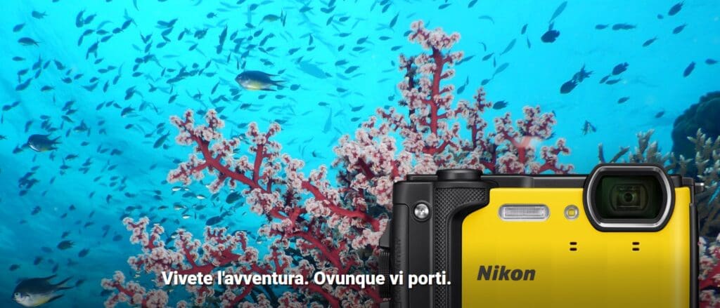 nikon coolpix subacquea
