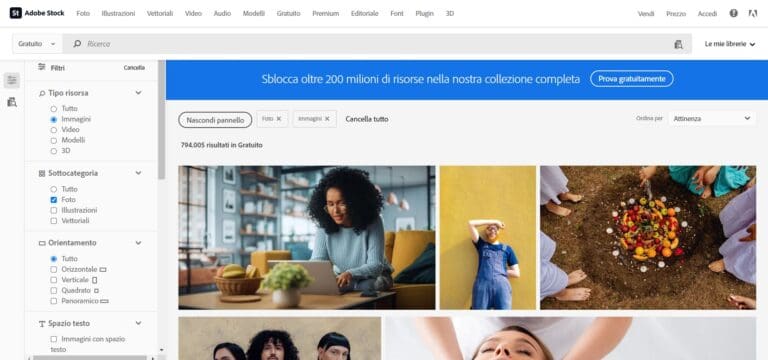 Adobe Stock Gratis