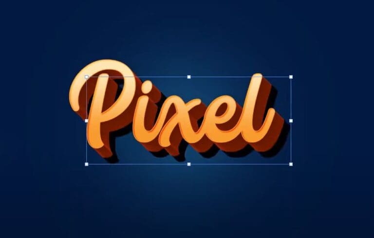 Come creare scritta 3d su Photoshop