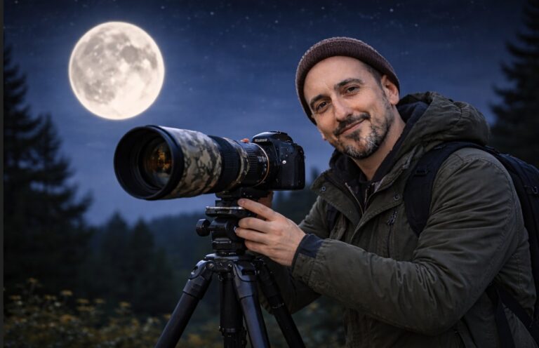 come fotografare la luna