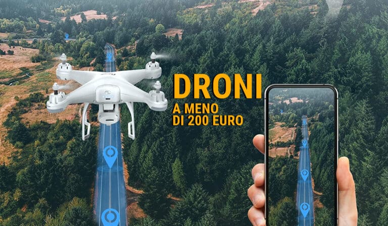 droni a meno di 200 euro