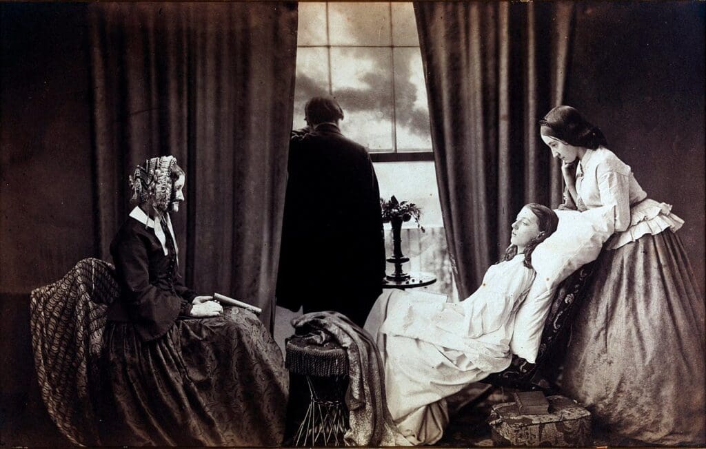 Henry Peach Robinson Fading Away 1858