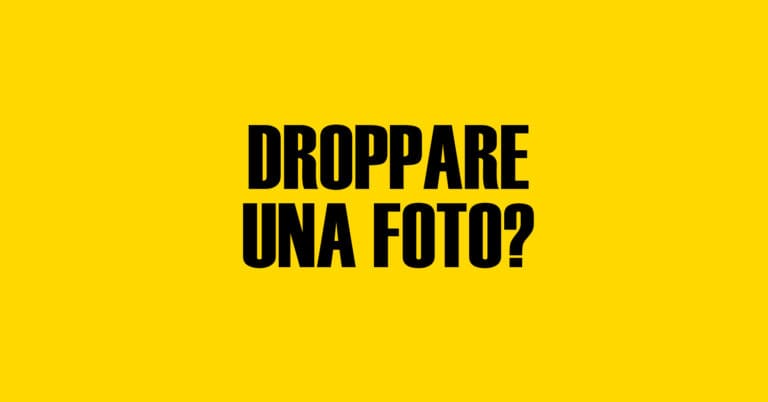 droppare-una-foto