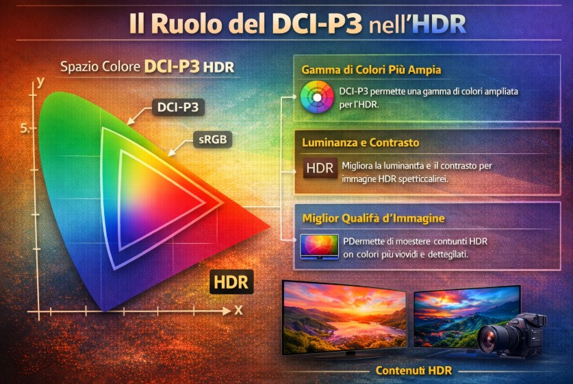 il ruolo del dci-p3 nel hdr