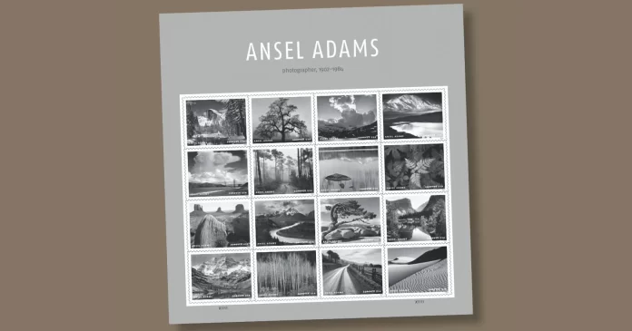 ansel adams francobolli