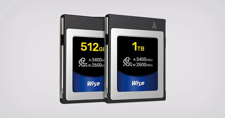 Wise lancia le schede di memoria CFexpress 4.0 di tipo B!