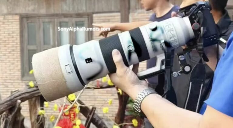 Sony 400-800mm news