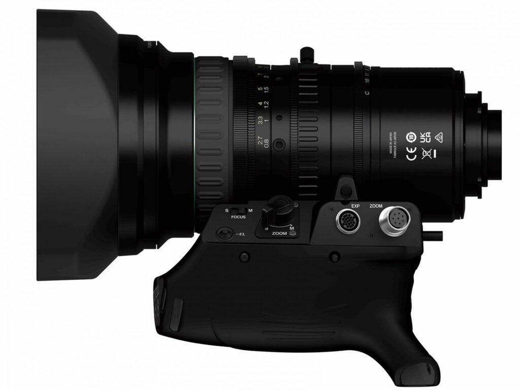 FUJINON LA30x7 LATERALE