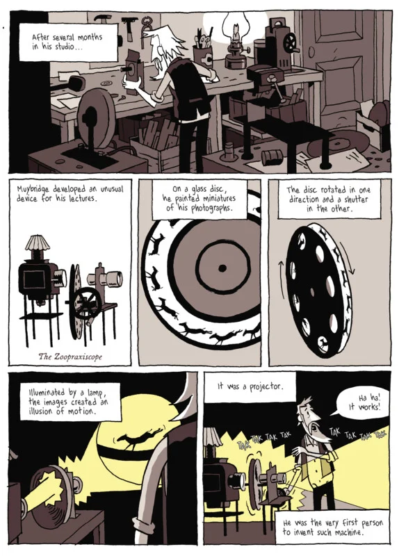 MUYBRIDGE graphic novel