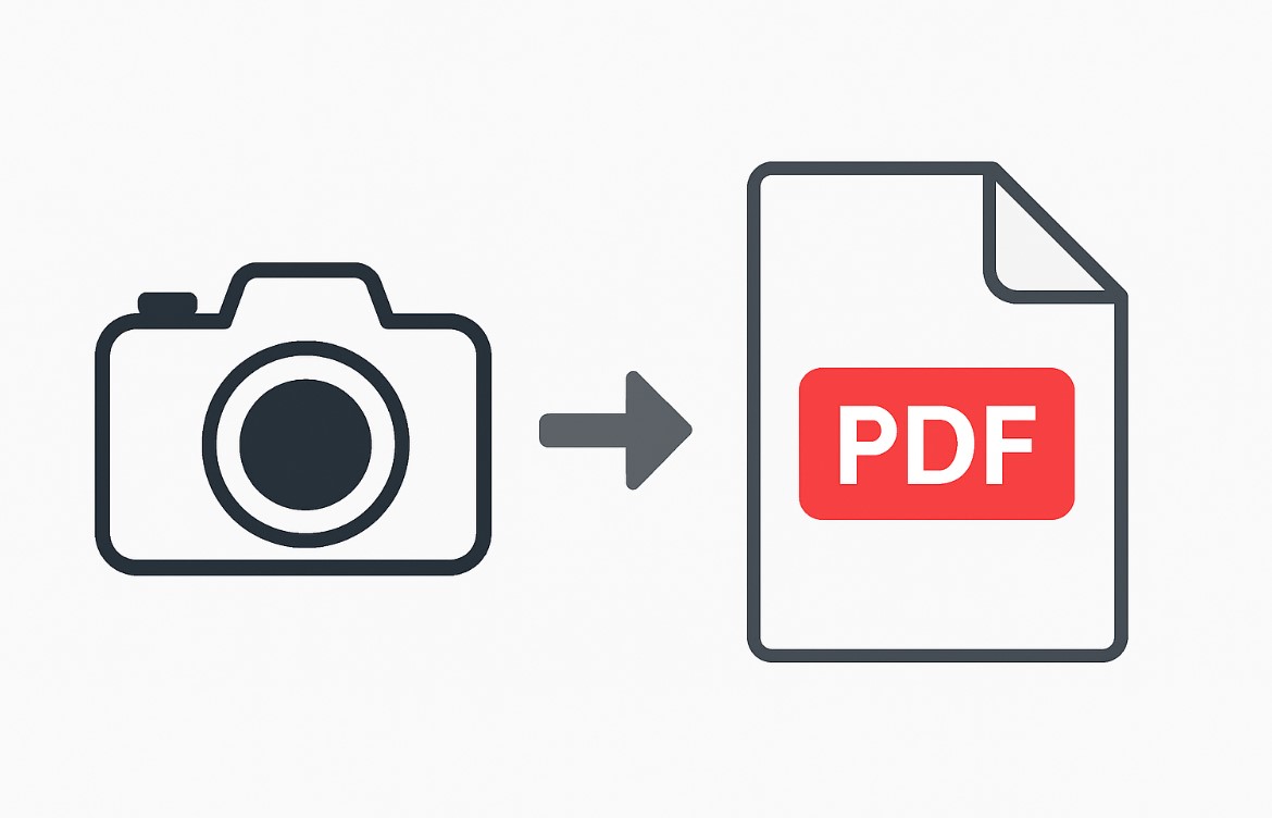 come fare una foto in pdf​