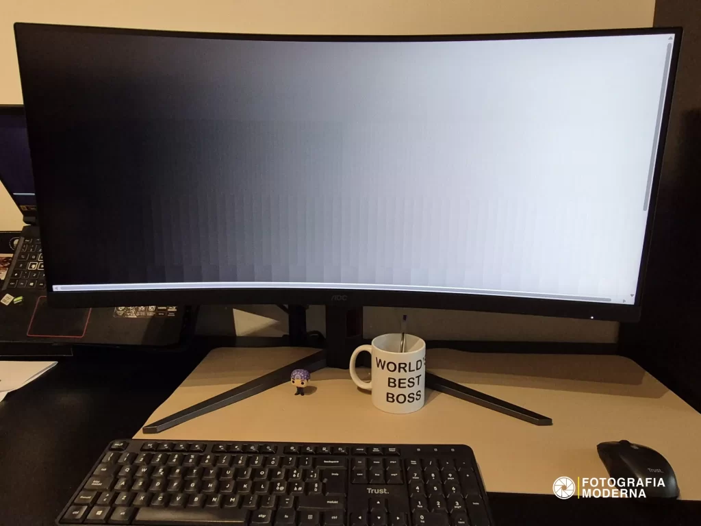 test dei neri AOC CU34G4Z