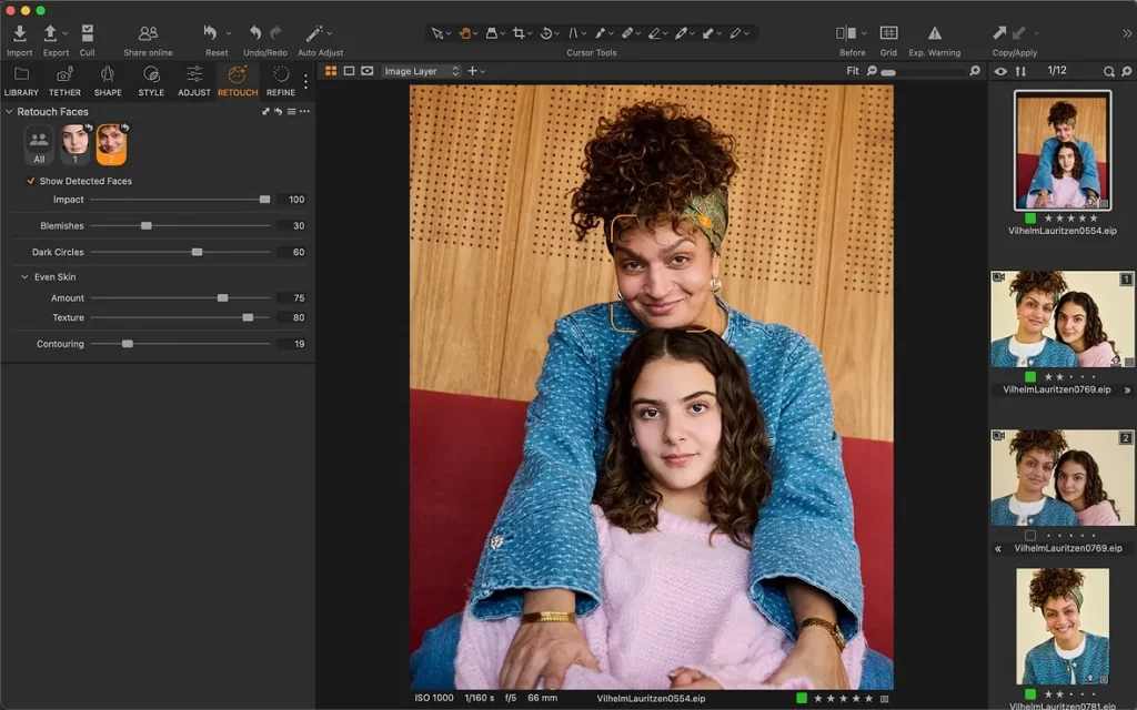 flusso di lavoro capture one