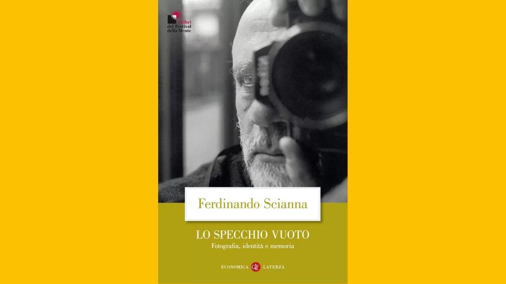 copertina del libro lo specchio vuoto di ferdinando scianna