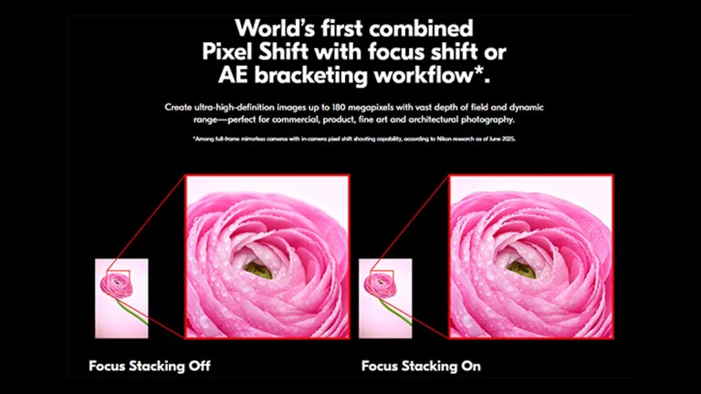 La novità del pixel shift per la Nikon Z8