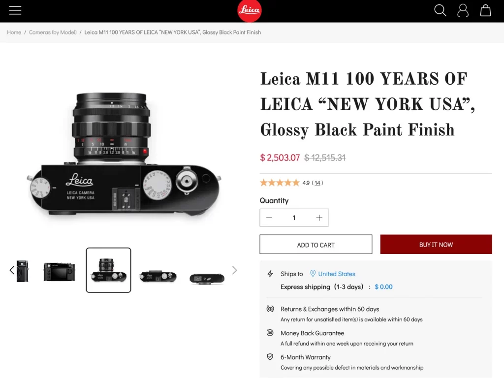 leica sito falso