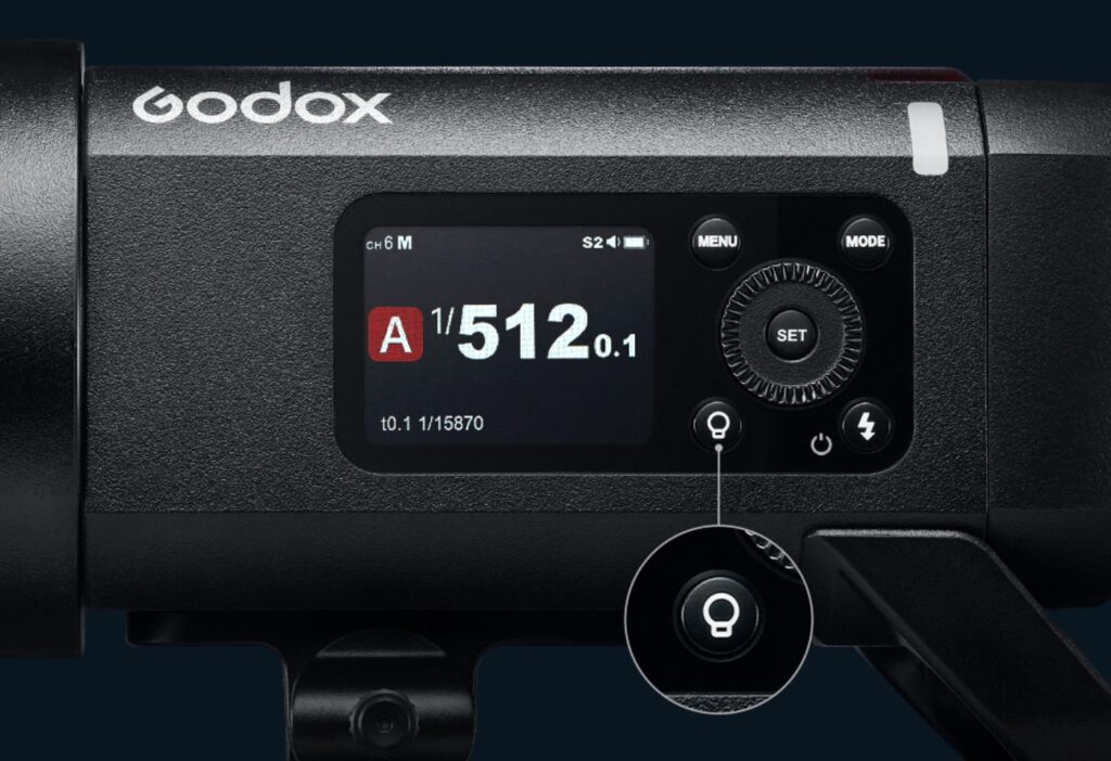 Lato del Godox AD400Pro II