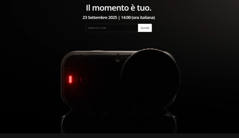 annuncio dji nano osmo